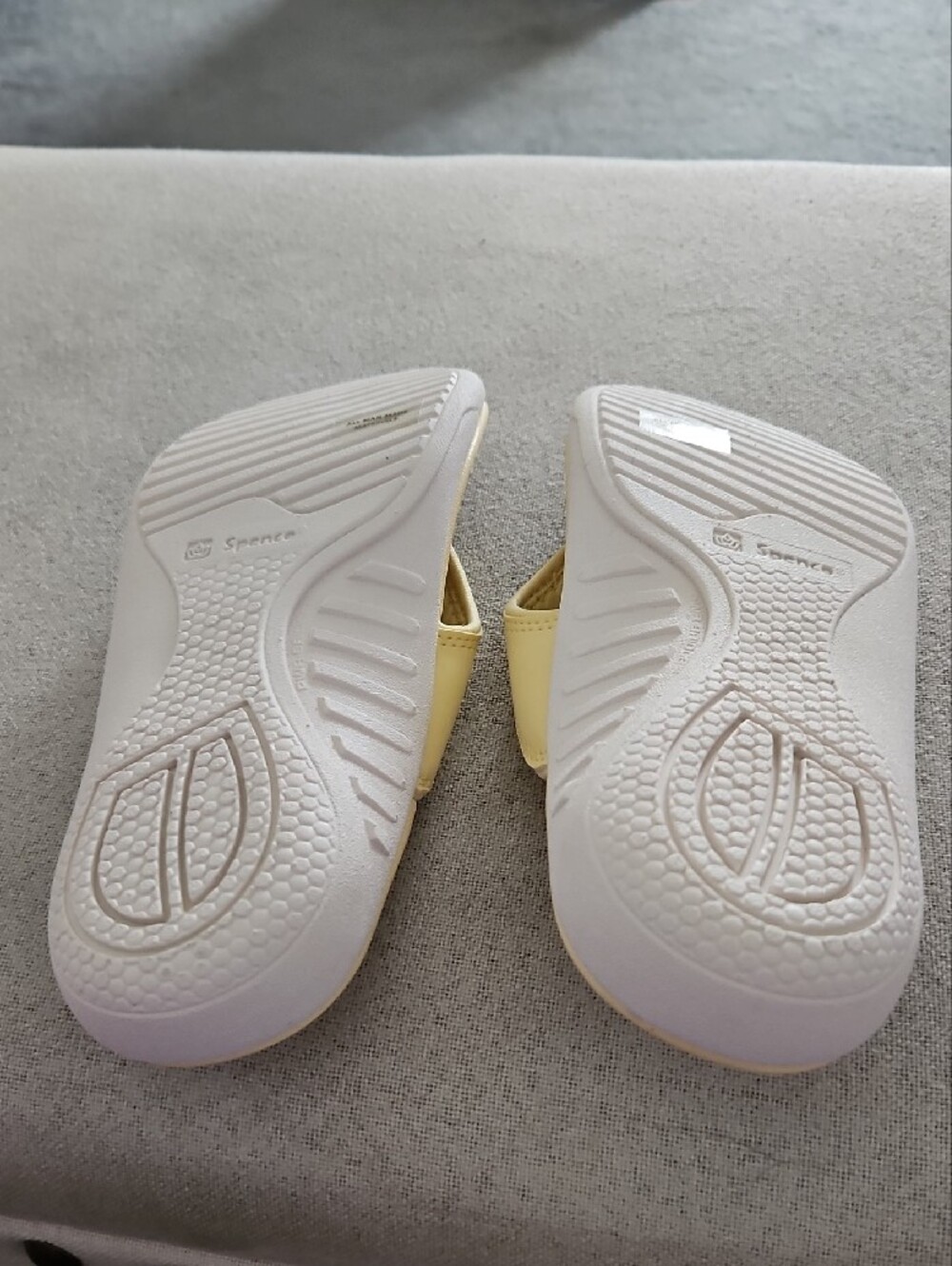 Ladies Yellow Flip Sandals - Comfortable Everyday Slip-Ons - Picture 3 of 4